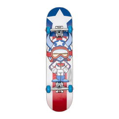 Speed Demons Stars Soft Top Multi Complete Skateboard - 6.5"