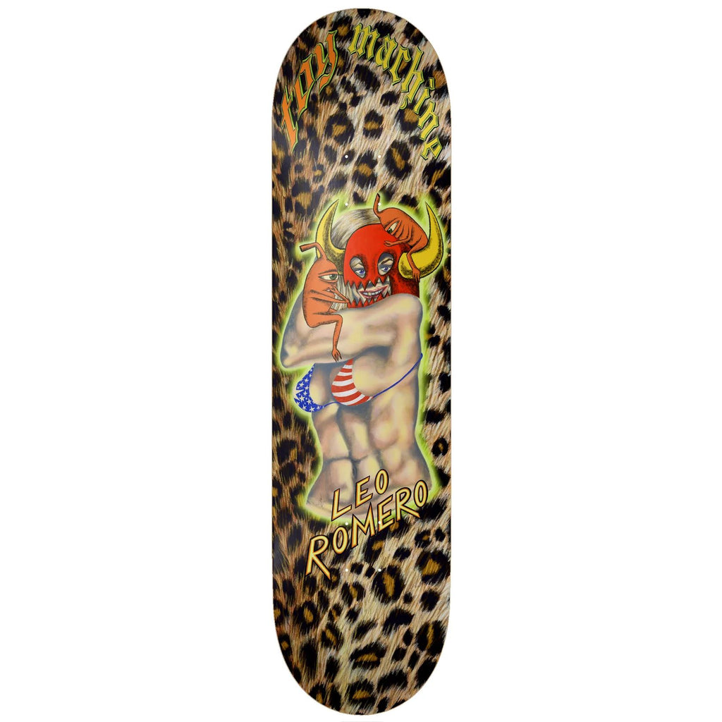 Toy Machine Leo Romero 'Lady Danger' Skateboard Deck - 8.25" - Skatewarehouse.co.uk