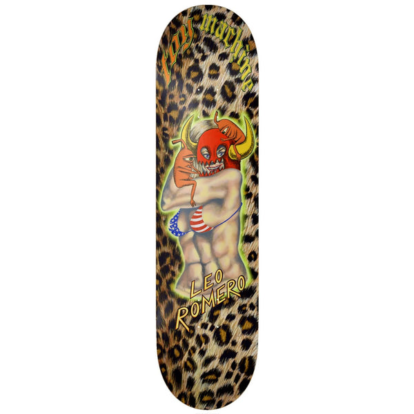 Toy Machine Leo Romero 'Lady Danger' Skateboard Deck - 8.25