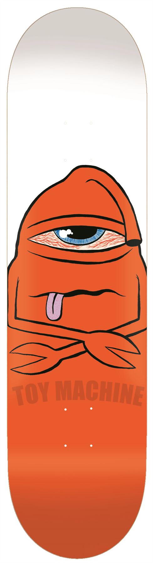 Toy Machine Bored Sect White Skateboard Deck - 8.0