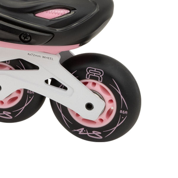 FR AXS Adjustable In-Line Skates - Black / Pink