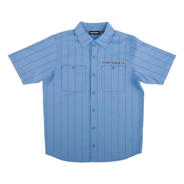 Independent Shirt Union Work Top - Blue - Skatewarehouse.co.uk