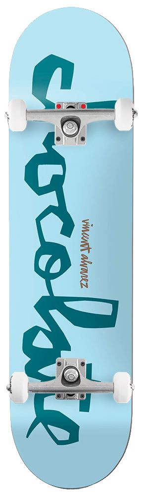 Chocolate OG Chunk W44D1 Vicent Alvarez x Venom Skateboards Core Custom Complete Skateboard - 8.0