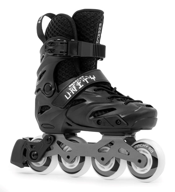 Anarchy Unity Adjustable Freeskates - Black - Skatewarehouse.co.uk