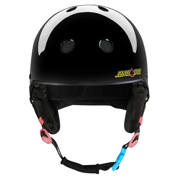 Pro-Tec Helmet X Santa Cruz Low Pro-Snow - Black Gloss