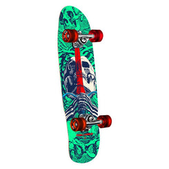 Powell Peralta Skull & Sword Cruiser Mint/Navy x Complete Skateboard - 8.0" - Skatewarehouse.co.uk