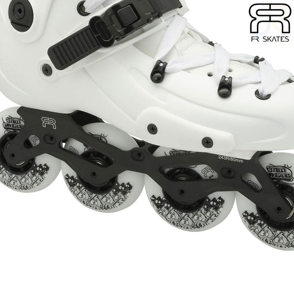 Fr Skates Fr1 80 Intuition White Inline Skates - Skatewarehouse.co.uk