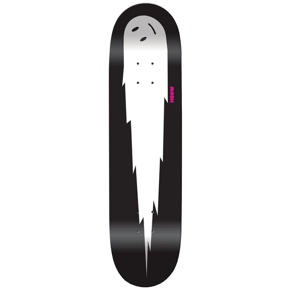 Meow Halley's Comet Skateboard Deck Black/ White 8.25