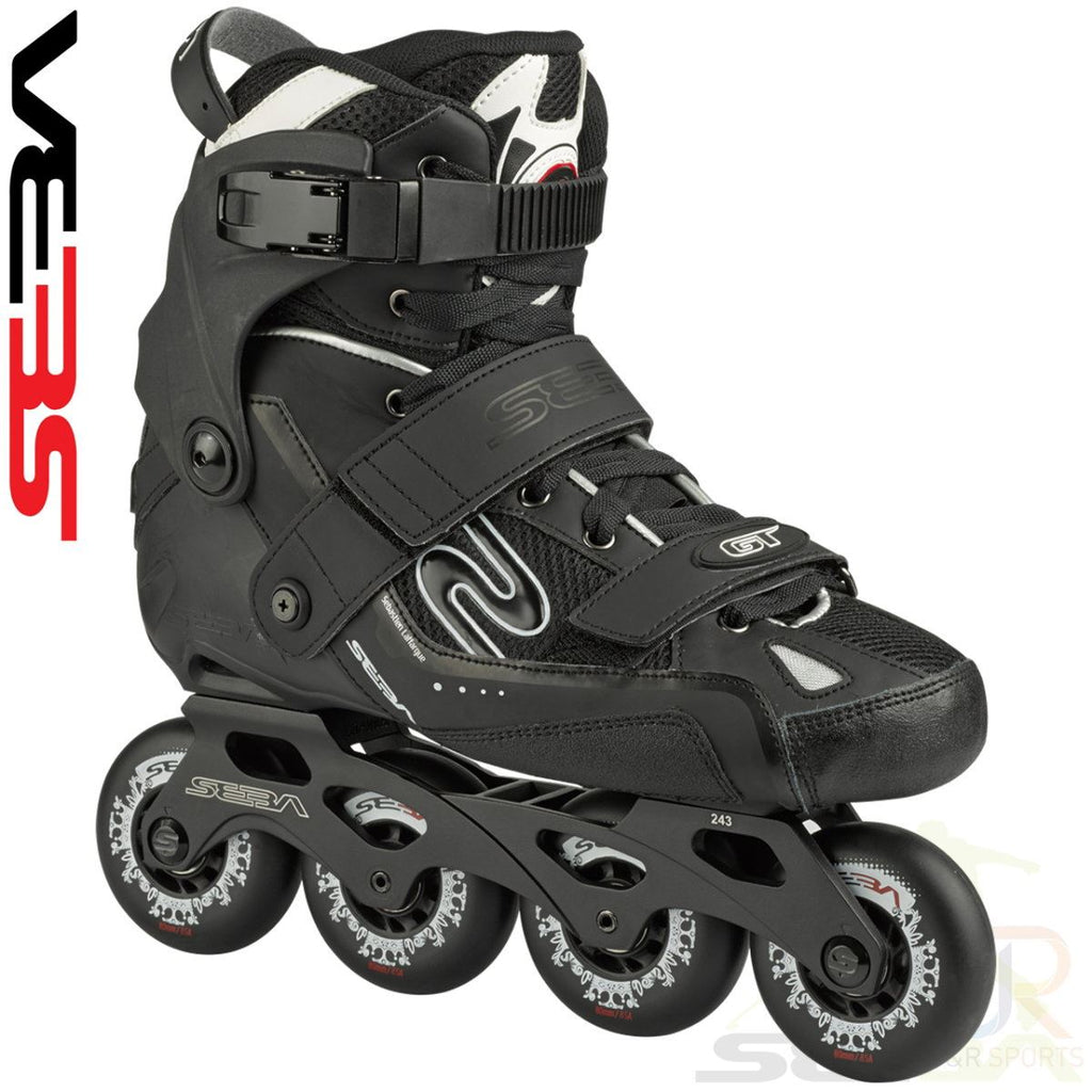 Seba '16 GT 80 - Black / Black - Size 47 Inline Skates