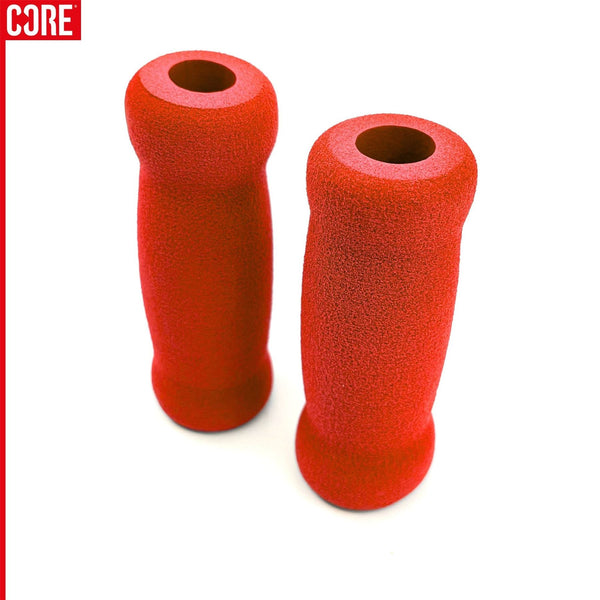 CORE Foldy Super Soft Foam Grips - Red - Skatewarehouse.co.uk