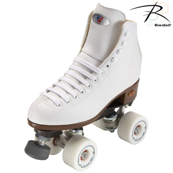 Riedell 111 Angel White Medium Quad Skates - Skatewarehouse.co.uk