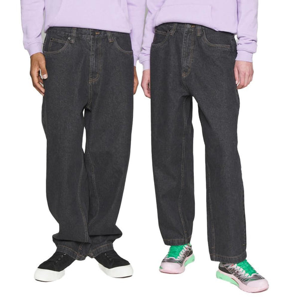 Santa Cruz Trouser Big Pants - Black Wash - Skatewarehouse.co.uk