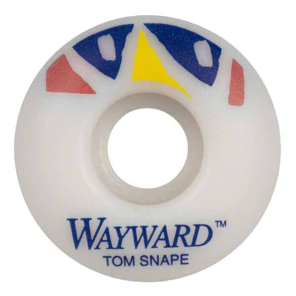 Wayward Classic Pro - Tom Snape (White / Blue) Skateboard Wheels - 52mm
