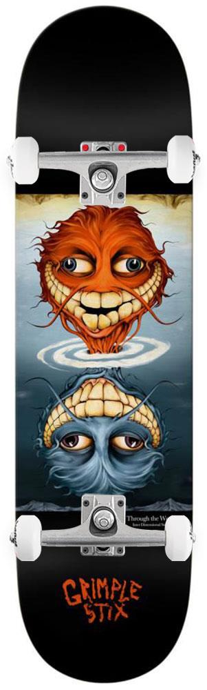 Antihero Grimplestix Fine Art Team x Venom Custom Complete Skateboard - 8.5