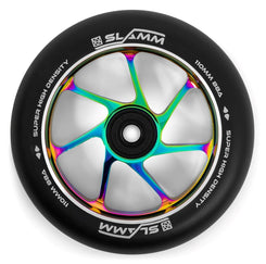 Slamm 110mm Team Wheel - Black / Neochrome