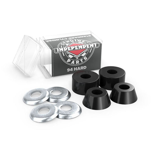 Indy Bushings Standard Cylinder Hard 94 - Black - Skatewarehouse.co.uk