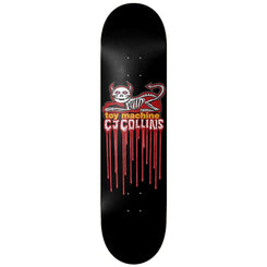 Toy Machine CJ Collins Devil Cat Skateboard Deck - 8.25" - Skatewarehouse.co.uk