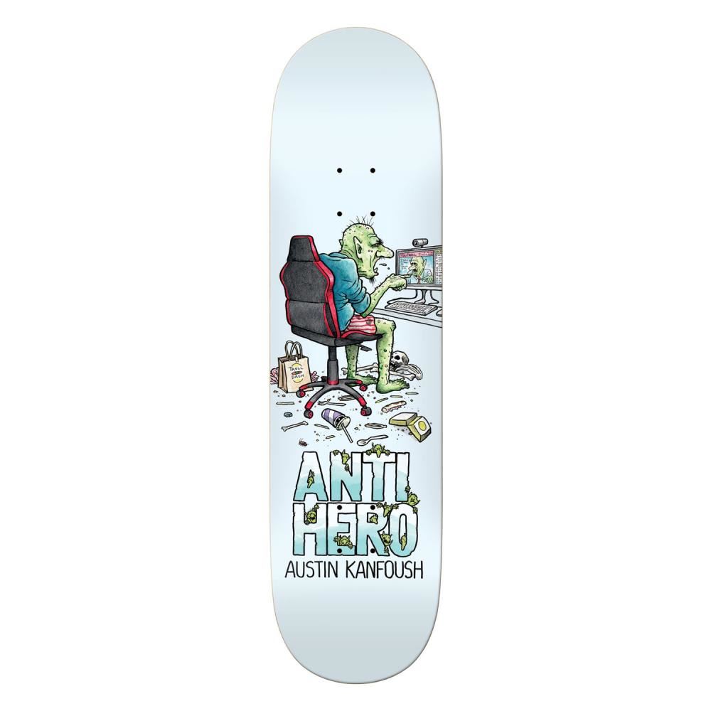 Antihero Kanfoush Trolls Skateboard Deck - 8.62" - Skatewarehouse.co.uk