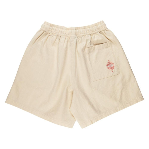 Santa Cruz Womens Shorts Scatter - Off White - Skatewarehouse.co.uk