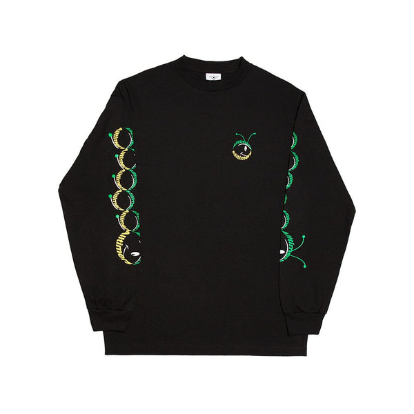 Alltimers Lil Buddy Long Sleeve Tee Black - Skatewarehouse.co.uk