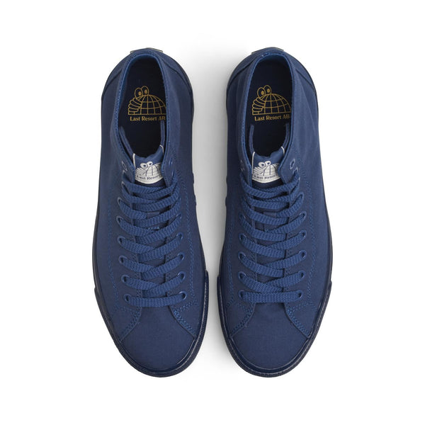 VM003 Canvas HI (Full Ensign Blue) Shoes - UK 7.5