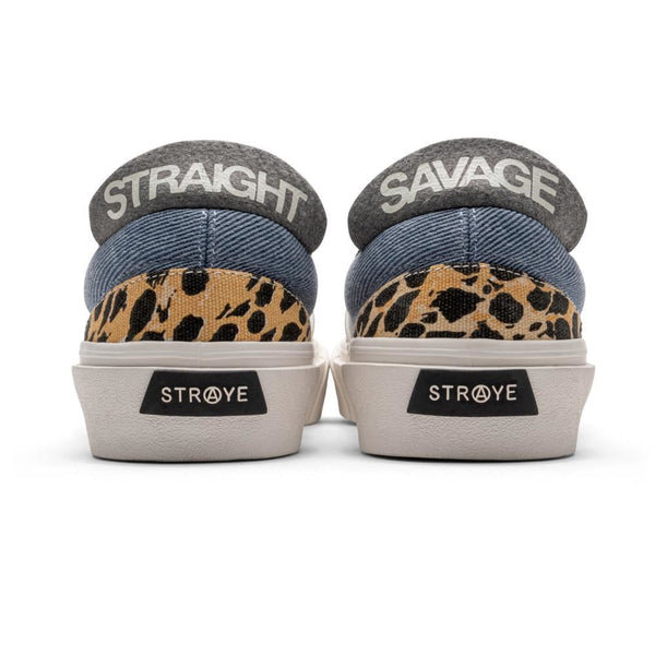 Straye Footwear Ventura - Cheater Denim / Cream - Skatewarehouse.co.uk