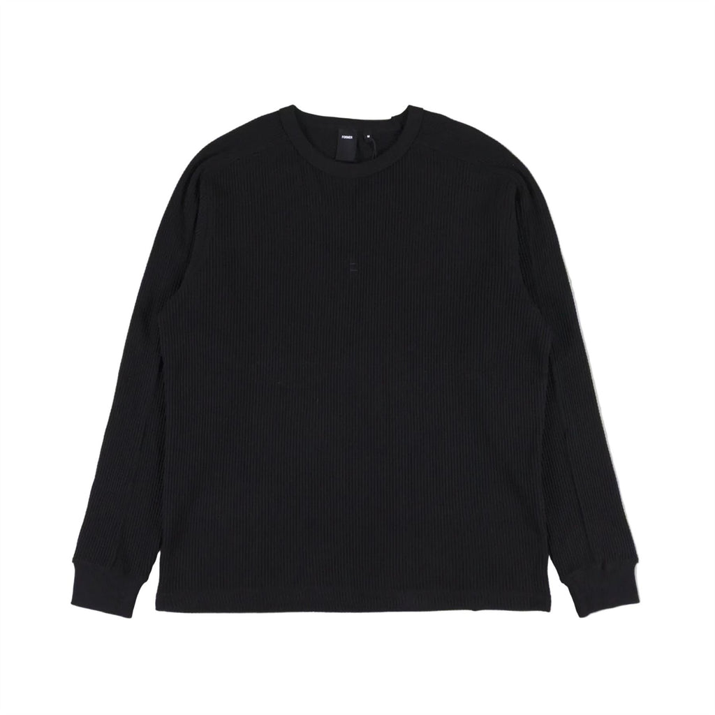 Former Franchise Waffle LS T-Shirt (Black)