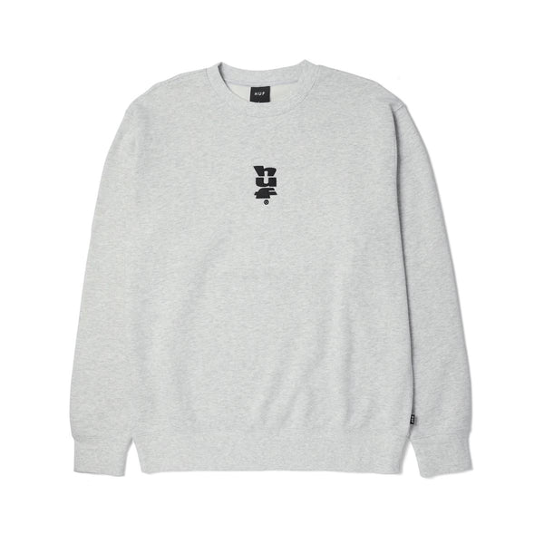 Huf Set Megablast Crewneck (Ash) - S