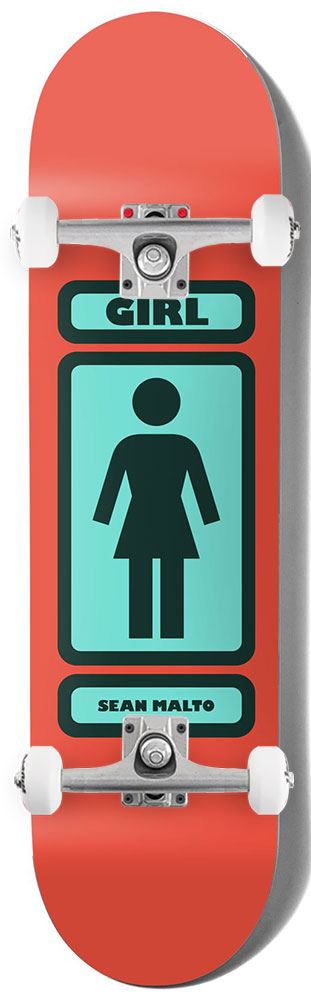 Girl Til W42 Sean Malto Pop Secret x Venom Custom Complete Skateboard - 8.0