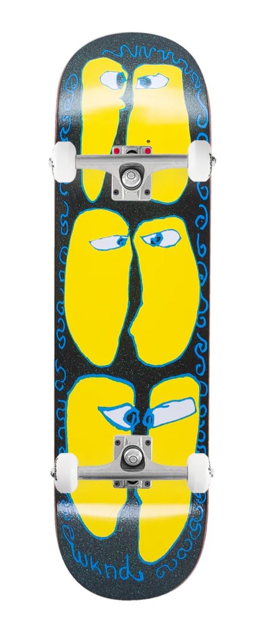 WKND 'Enzyme' Team (MC) Black / Yellow (Summer '26) x Venom Custom Complete Skateboard - 8.25