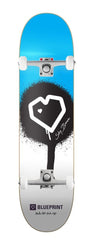 Blueprint x Sky Brown x MLSL Collab Guest Blue / White x Venom Custom Complete Skateboard - 8.25"