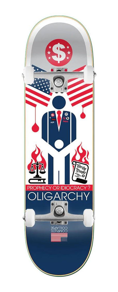 StrangeLove 'Oligarchy' x 31.75 (WB: 14.0) - Artwork by Don Pendleton x Venom Custom Complete Skateboard - 8.25"