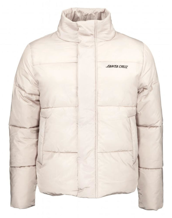 Santa Cruz Womens Jacket Mallow Jacket - Silver - Skatewarehouse.co.uk