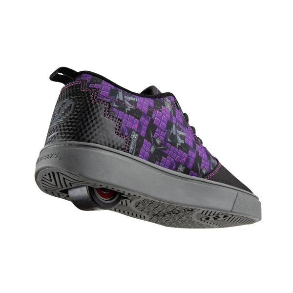 Heelys x Minecraft Pro 20 Minecraft  - Black / Purple - Skatewarehouse.co.uk
