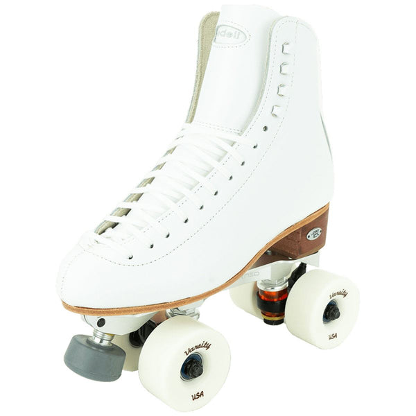 Riedell 220 Epic - White - Width Wide Quad Skates