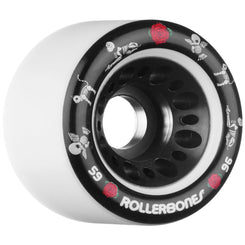 Rollerbones - Dotd Pet Series White (4) - / 96a Skateboard Wheels - 59mm