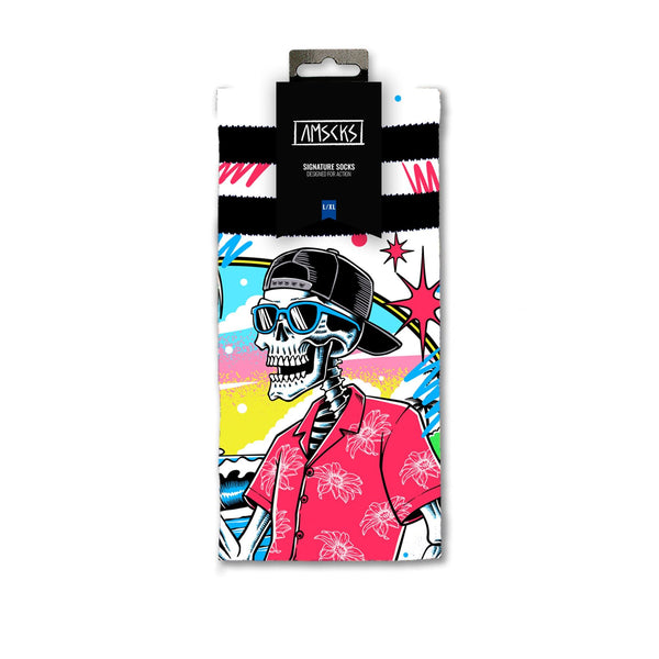 American Socks Neon Paradise - Mid High Socks
