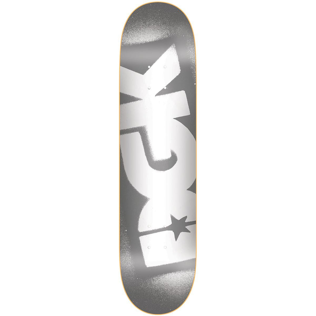 DGK O.G. Logo Grey Skateboard Deck - 8.1"