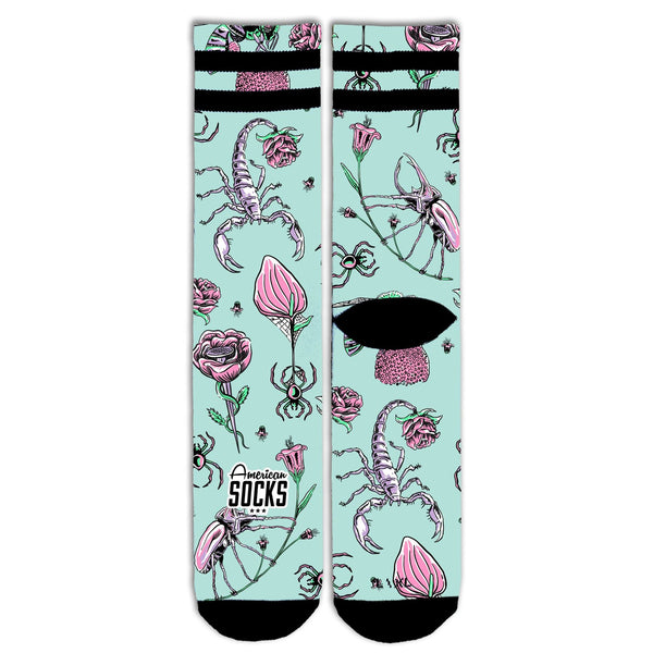 American Socks Venom Garden - Mid High Socks