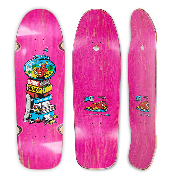Polar Skate Co DANE BRADY - Fish Bowl Wheel Wells Skateboard Deck - 8.75