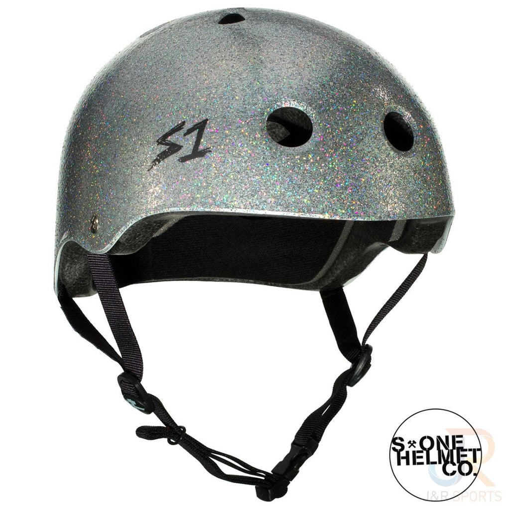 S1 Lifer Helmets - Silver Gloss Glitter
