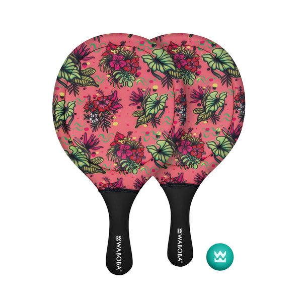Waboba Tropical Beach Paddle Set Toy