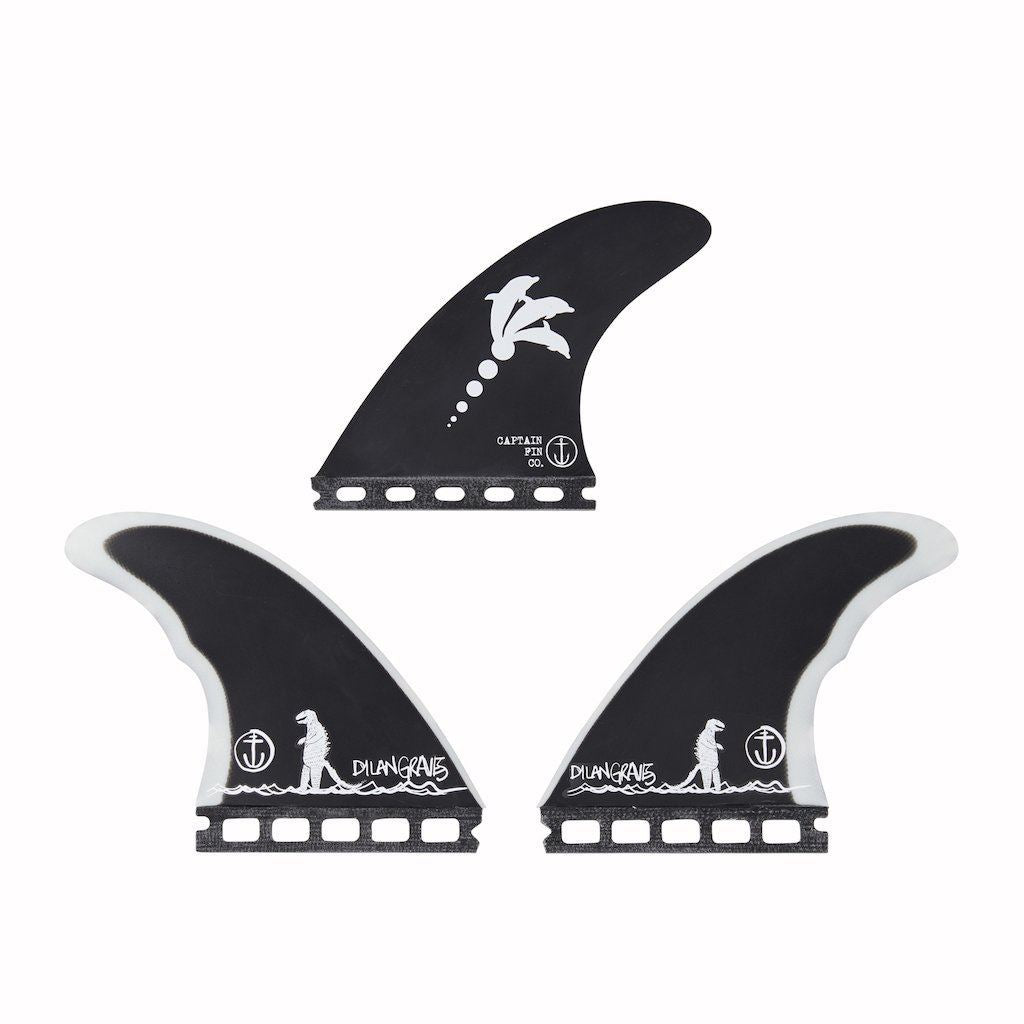 Captain Fin Co - Dylan Gravezilla Tri - Medium - Black (Futures) - M