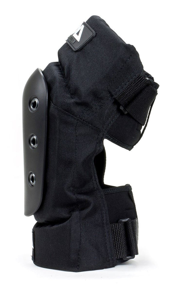 REKD Pro Skateboard Skate Scooter BMX Ramp Knee Pads - Black