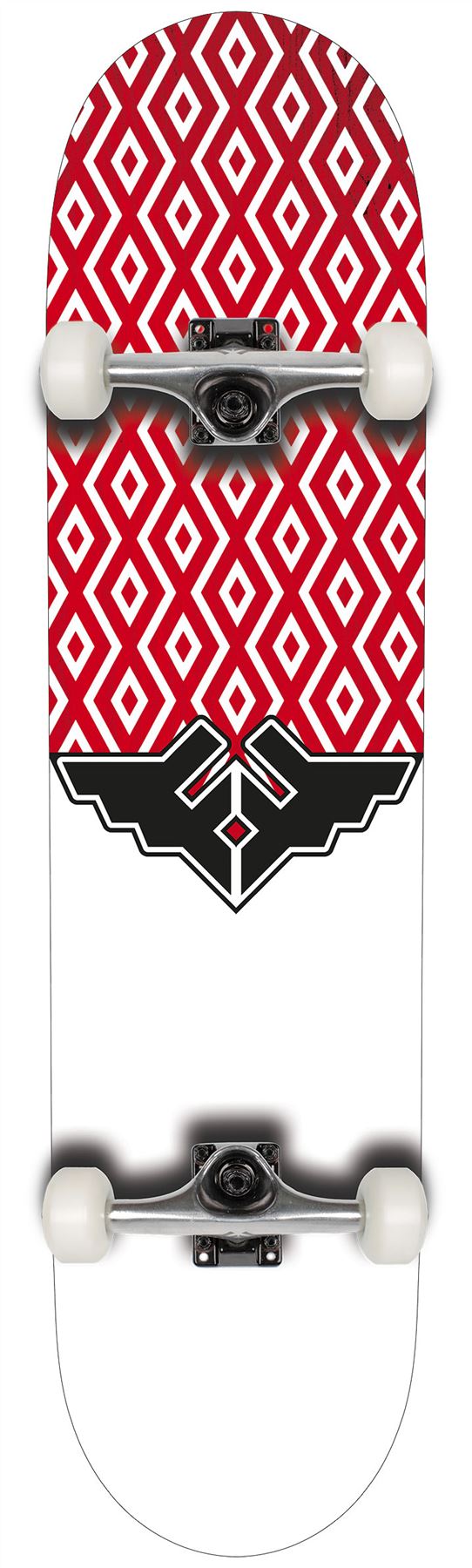 Fracture Wings V5 Red Complete Skateboard 7.75