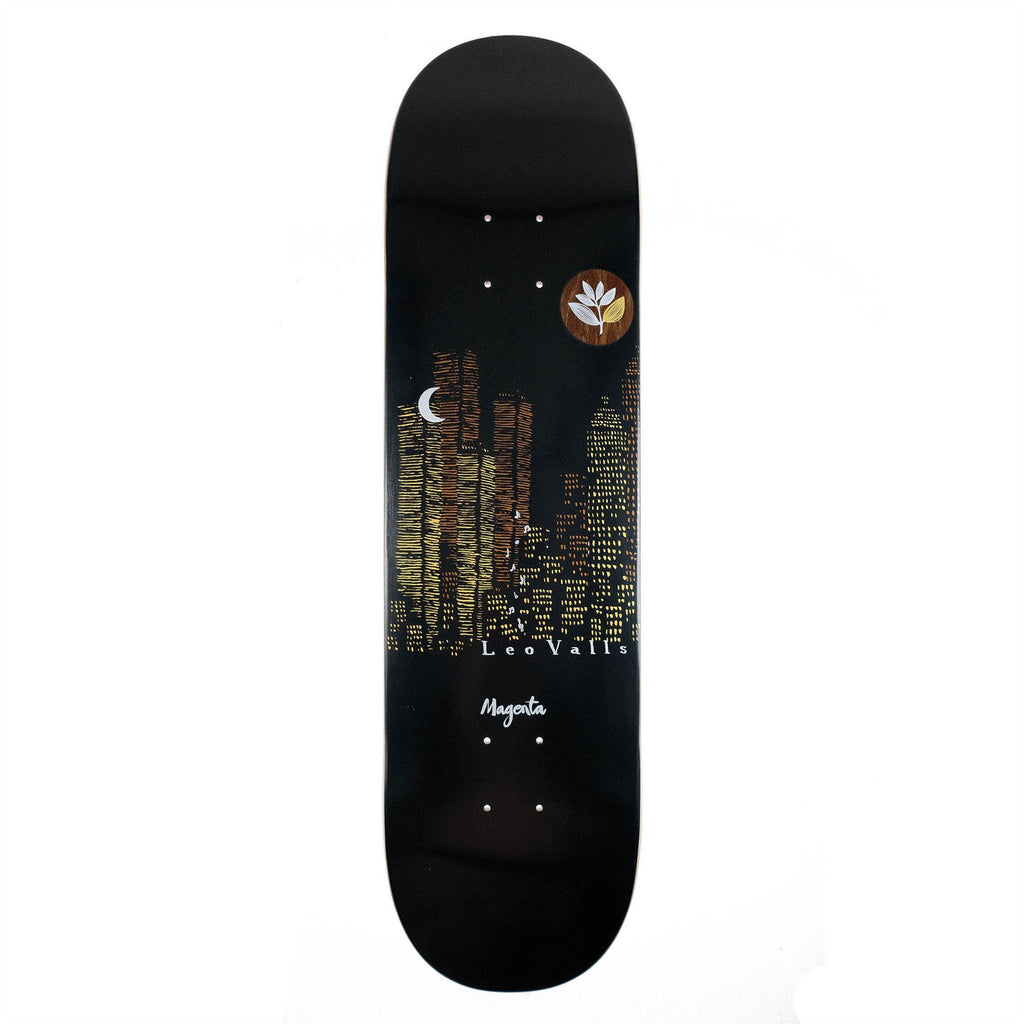 Magenta Leo Valls City Jazz Board Skateboard Deck - 8.5" - Skatewarehouse.co.uk