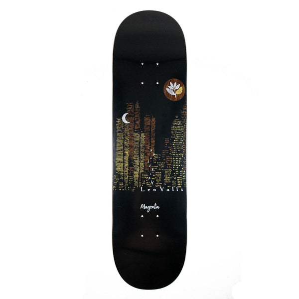 Magenta Leo Valls City Jazz Board Skateboard Deck - 8.5
