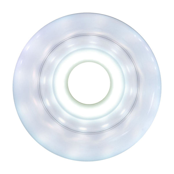 Luminous Duo LED Inline Wheel - White / Pearl - 80mm / 85a (Set of 4)