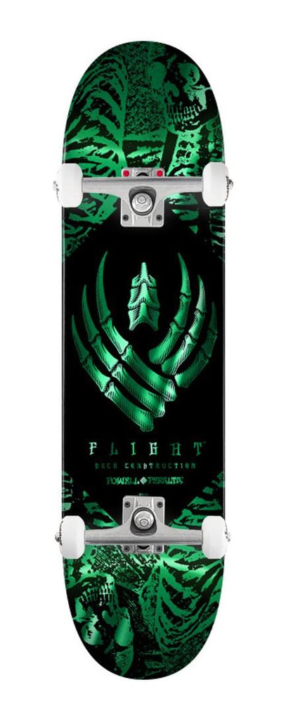 Powell Peralta FLIGHT Skeleton • 8.13" • Teal Foil x Venom Custom Complete Skateboard - 8.125"