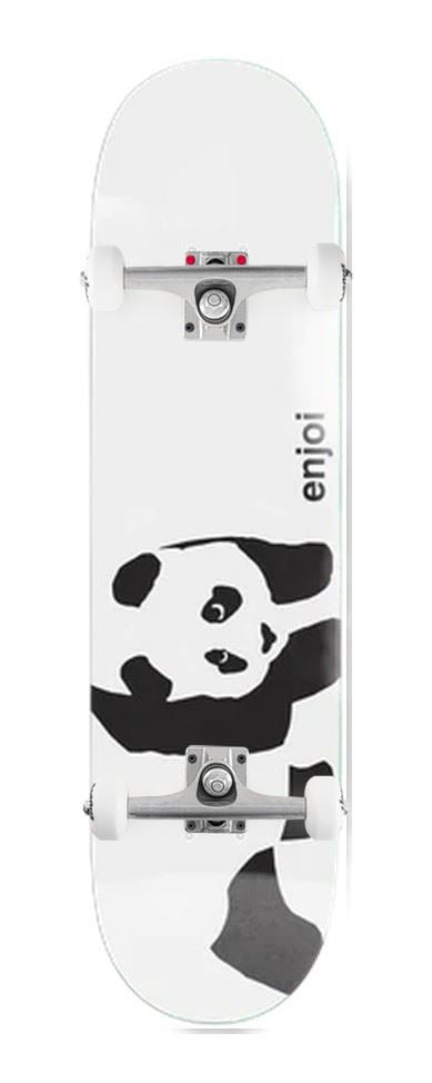 Enjoi Whitey Panda R7 White x Venom Custom Complete Skateboard - 8.375"